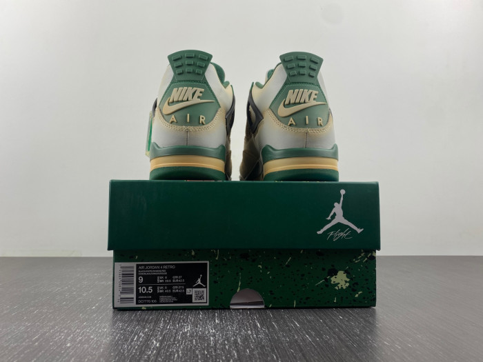 air jordan 4 vintage green