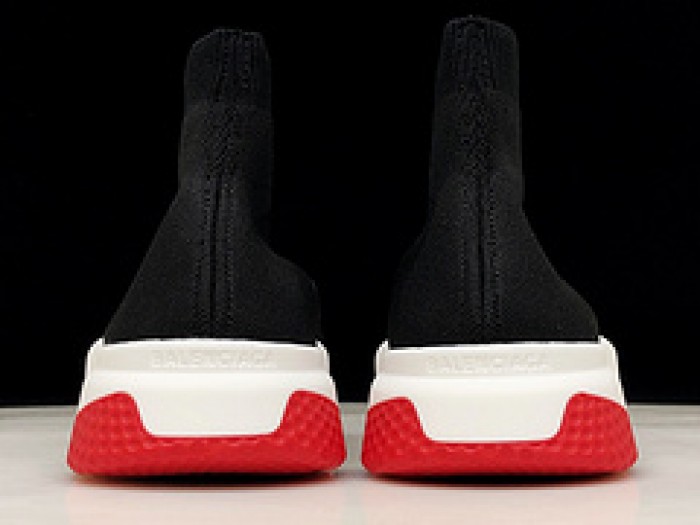 balen speed stretch-knit mid sneakers 494371 w05g0-1000