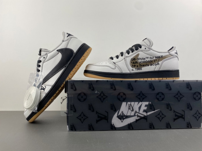 Travis Scott x Air Jordan 1 x LIVV Low Top