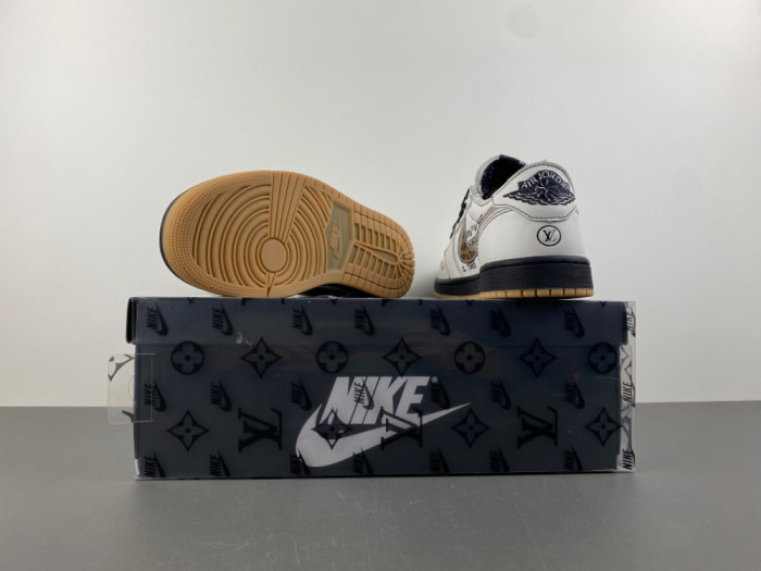 Travis Scott x Air Jordan 1 x LIVV Low Top