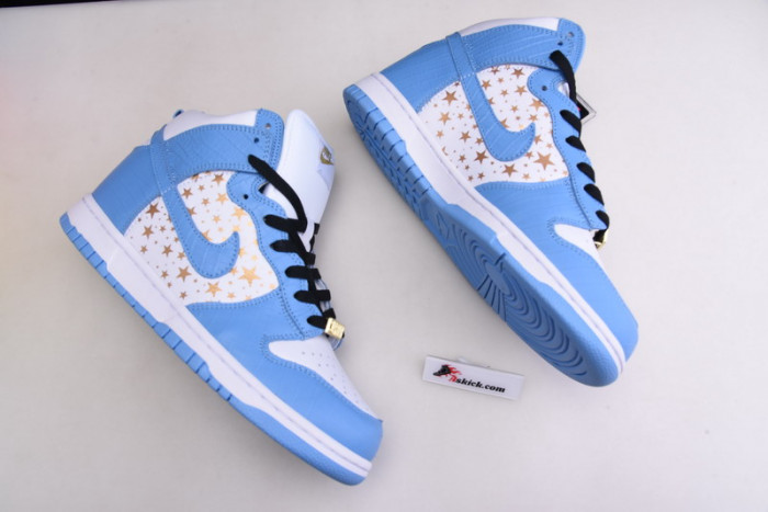 nike dunk high pro sb blue stars 307385-141