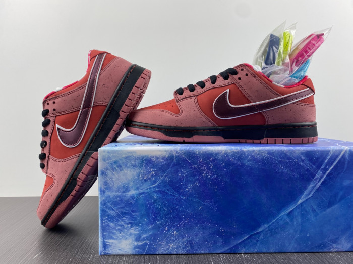 nike sb dunk low concepts red lobster 313170-661