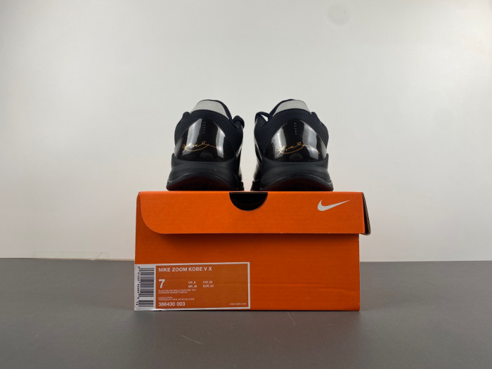 nike zoom kobe 5 ‘blackout’ 386430-003