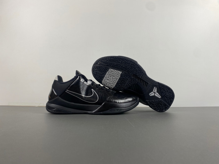 nike zoom kobe 5 ‘blackout’ 386430-003