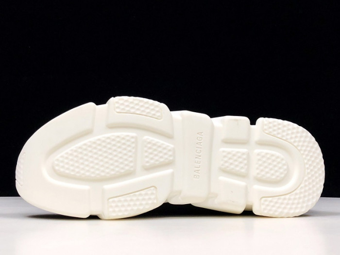 Balen Stretch Mesh High Top Sneaker Black White 483502 W05G0 1000