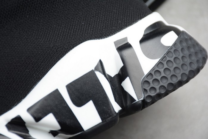 balen speed graffiti trainers black white 605972 w05ge 1015