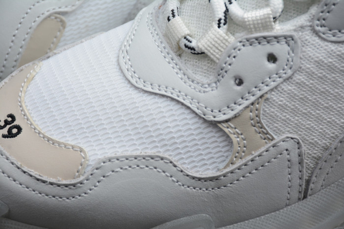 balen triple s clear sole white 541624 w09e1 9000