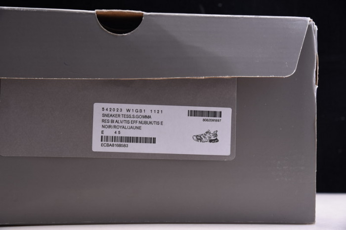 Balenciaga Track Sneakers BLACK FLUORESCENT YELLOW BLUE 542023 W1GB1 1121