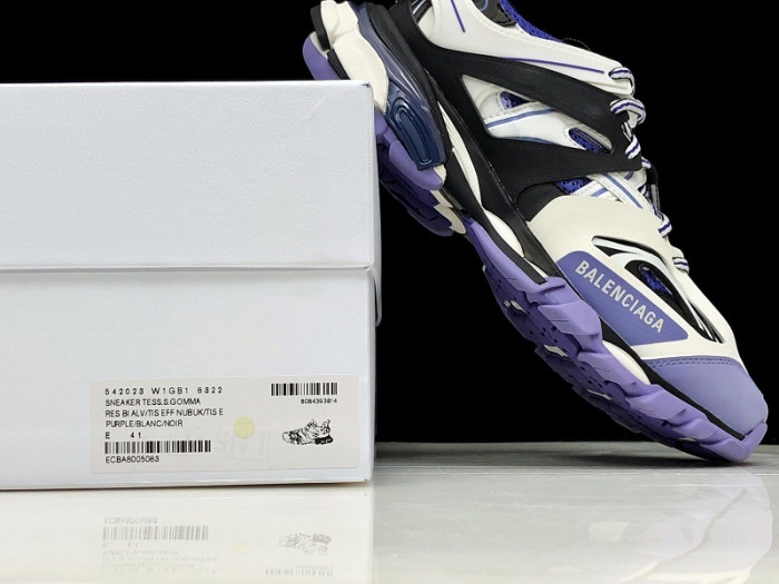 Balen Track Sneakers MAILLE BLACK 542023 W1GB1 8322