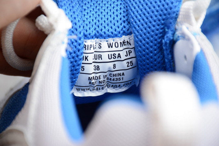 balen triple s trainer blue 544351 w09e1 1772