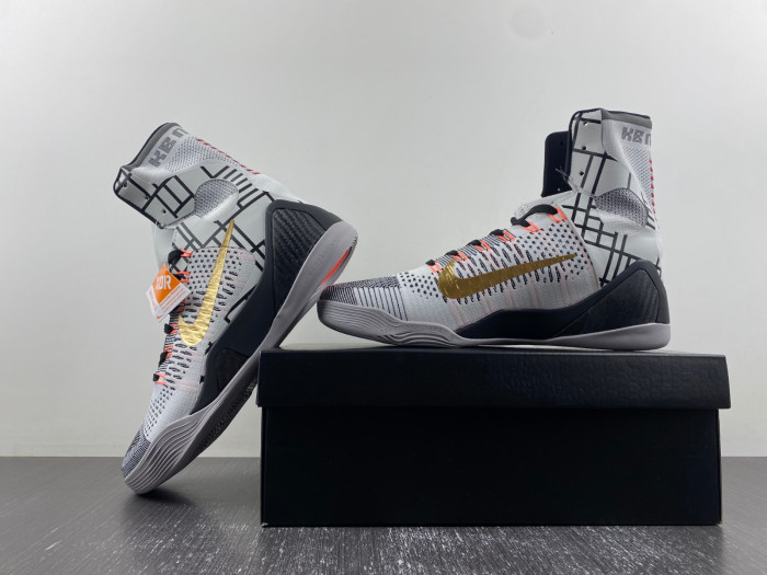nike kobe 9 elite gold fundamentals 641714-100