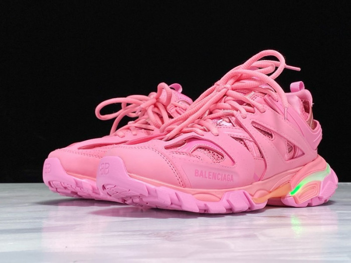 Balen Track Sneakers Pink LED w1gb9-9079