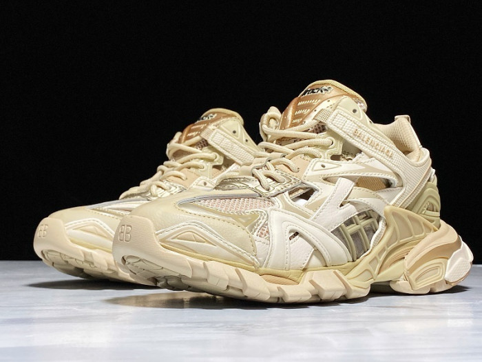 Balen Runner Sneakers Gold White 570391 W2GN7 2008