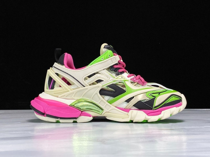 Balen Runner Sneakers Pink Green 565615 W2GN3 9534