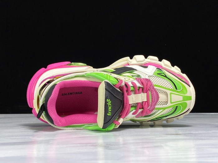 Balen Runner Sneakers Pink Green 565615 W2GN3 9534