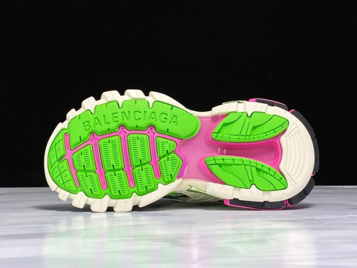 Balen Runner Sneakers Pink Green 565615 W2GN3 9534