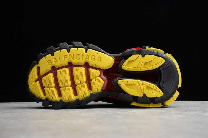 Balen Track Sneakers BLACK RED 542023 W1GB9 6509