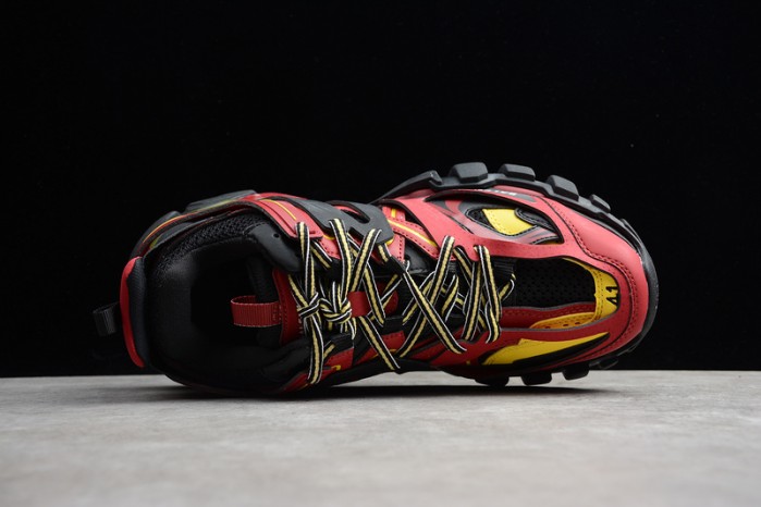 Balen Track Sneakers BLACK RED 542023 W1GB9 6509