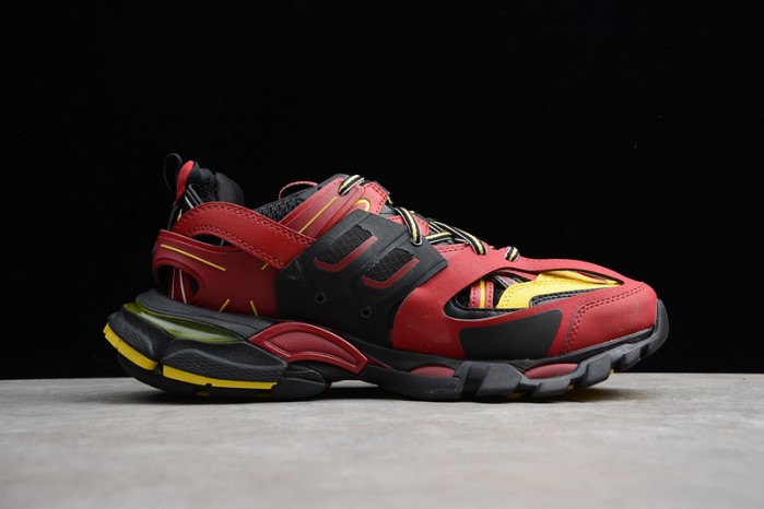 Balen Track Sneakers BLACK RED 542023 W1GB9 6509