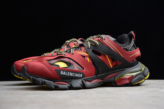 Balen Track Sneakers BLACK RED 542023 W1GB9 6509