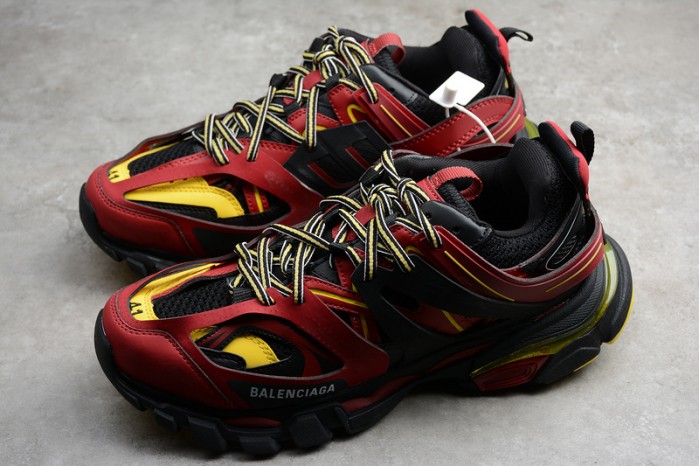 Balen Track Sneakers BLACK RED 542023 W1GB9 6509