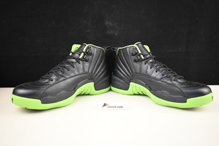 air jordan 12 “black/neon green”
