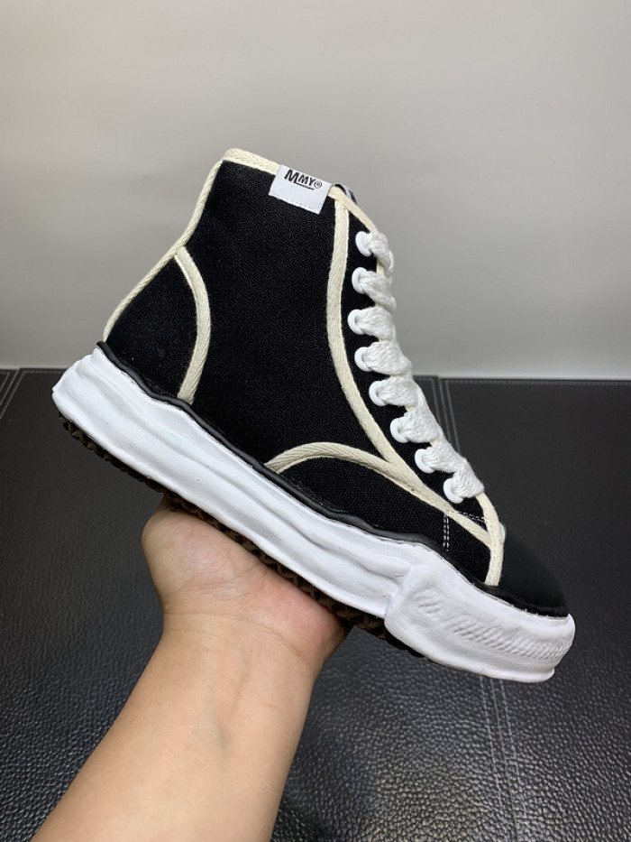 Ma*s*n mihara yasuhiro high top canvas sneakers