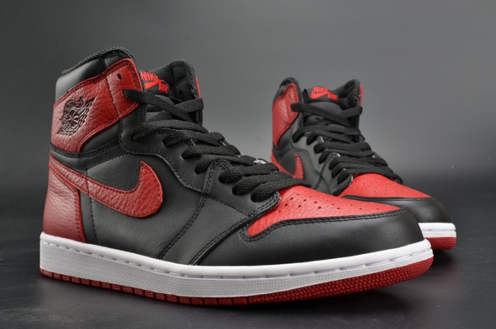 air jordan 1 retro bred "banned" (2016) 555088-001