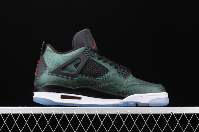 air jordan 4 retro laker green aj4-1043515