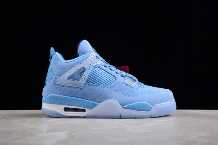 air jordan 4 retro unc pe blue