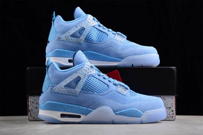 air jordan 4 retro unc pe blue