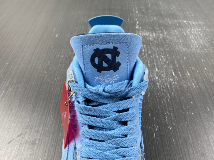 air jordan 4 retro "ncaa pe - unc" aj4 904284