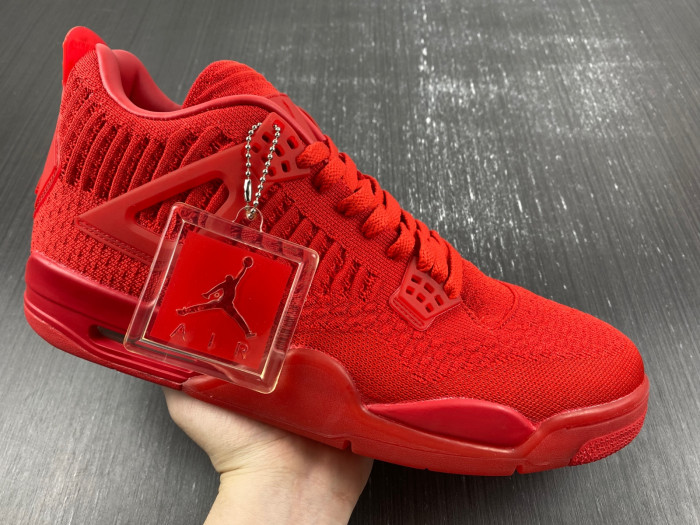 air jordan 4 retro flyknit red aq3559-600