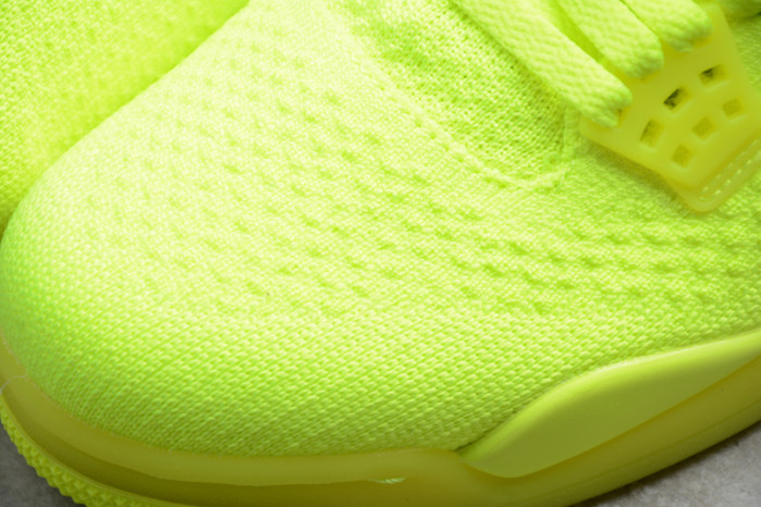air jordan 4 retro flyknit volt aq3559-700
