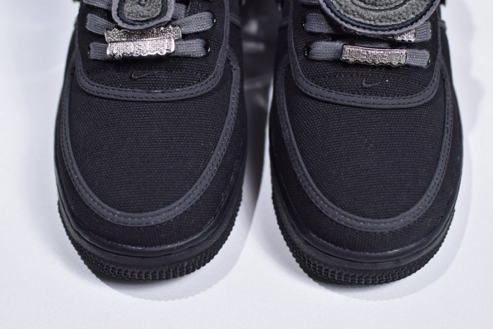 travis scott x air force 1 low black aq4211-001