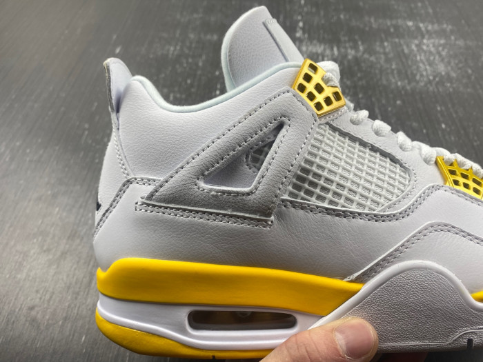 air jordan 4 white yellow