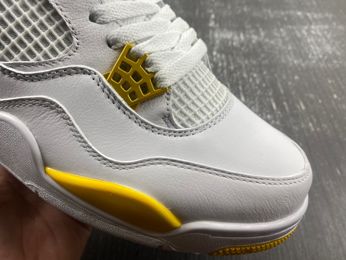air jordan 4 white yellow