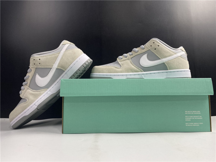 nike sb dunk low summit white wolf grey ar0778-110