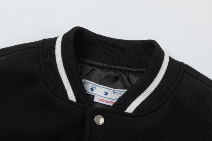 0ff white varsity jacket