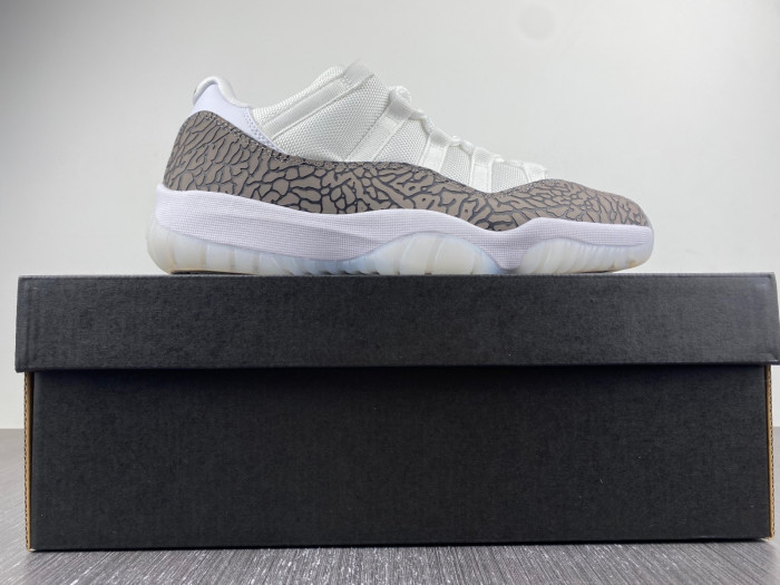 air jordan 11 low "cement grey" av2187-140.