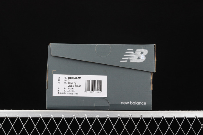 new balance 550 sea salt black bb550lm1