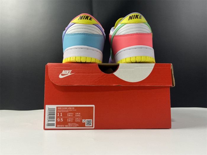 nike dunk low se easter candy (w) dd1872-100