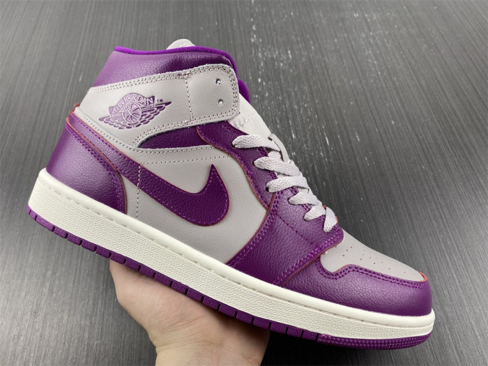 air jordan 1 mid magenta (2022) (w) bq6472-501