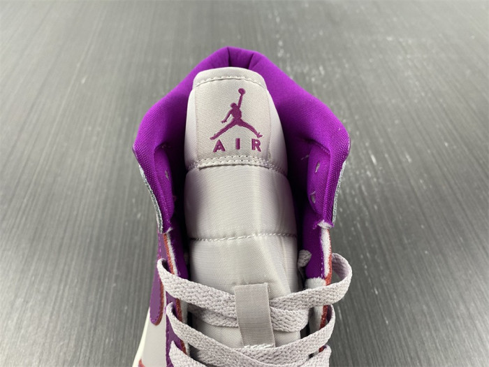 air jordan 1 mid magenta (2022) (w) bq6472-501