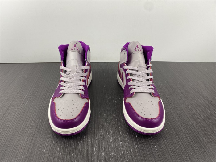 air jordan 1 mid magenta (2022) (w) bq6472-501