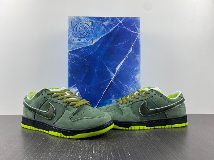 nike sb dunk low concepts green lobster bv1310-337