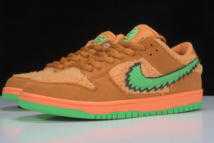 nike sb dunk low grateful dead "orange bear" cj5378-800