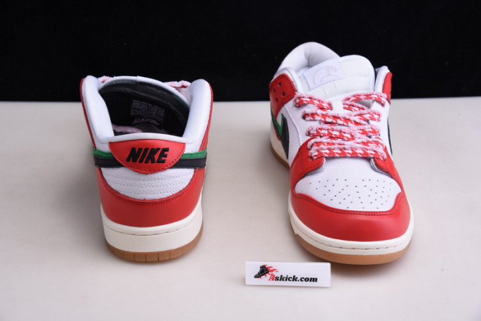 frame skate x nike sb dunk low habibi ct2550-600