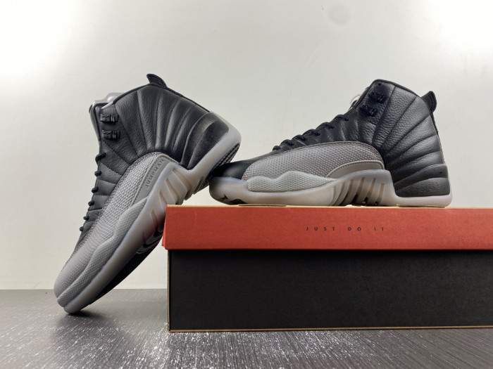 air jordan 12 “black/wolf grey” ct8013-019