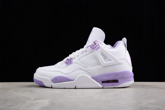 air jordan 4 gs white/purple ct8517-115